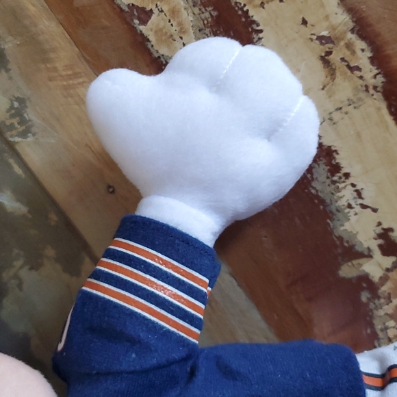 Disney NFL Chicago Bears Mickey Mouse Plush 2013 GUC - Picture 7 of 12